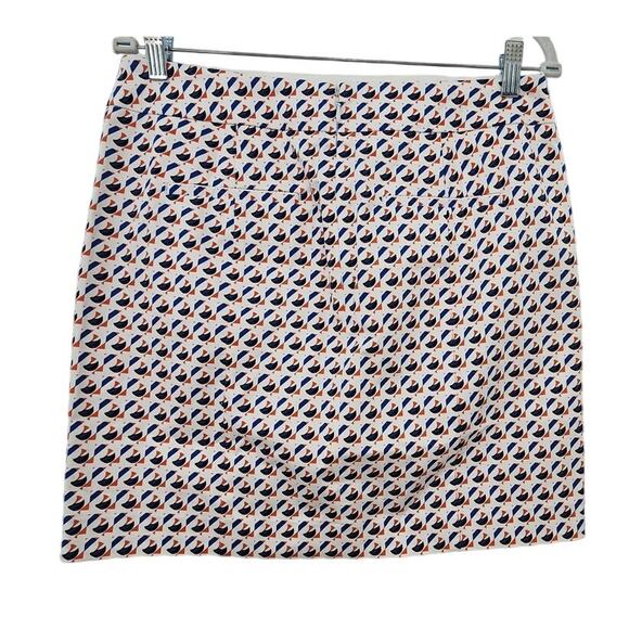 New NWT Ann Taylor Geometric‎ Shaped The Maddison Skirt 4 - Picture 2 of 8